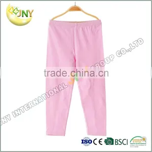 New Style 100% Cotton Cheap Pink Baby Trousers thumbnail-1