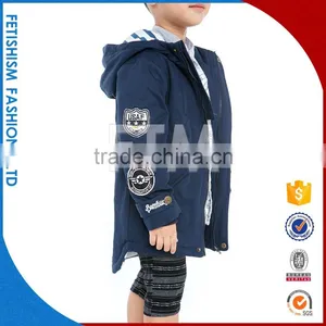 Hot Sale Boys Fabric Sample Children Winter Jacket thumbnail-3