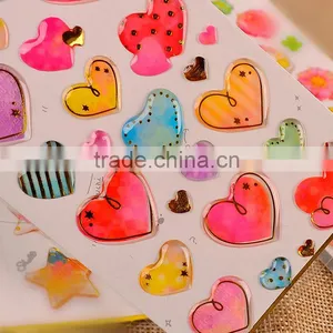 Custom Children Carton Sticker Cheap Epoxy/pvc/pet Sticker Die-cut Adhesive Sticker thumbnail-4