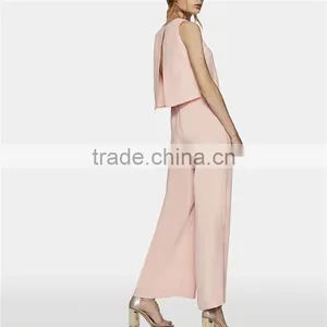 Formal Petite Clothing Delicated Opened Back Evening Wear Jumpsuits thumbnail-3