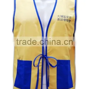 Wholesale Factory Price Manufactures Vest Uniform Cheap Custom Printed Promotional Vests thumbnail-2