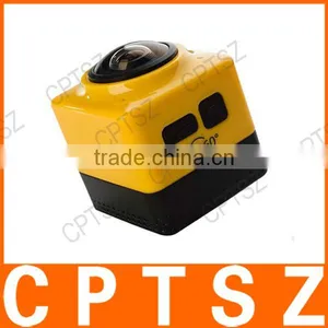 2016 Newest 360 Degrees Sport Action 1080P 30fps Mini Camera WiFi H.264 Panorama Camera 360x220 Large Panoramic Video Camera thumbnail-2