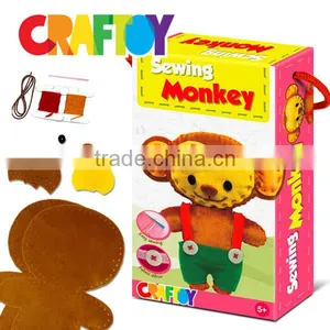 Teaching Material Make Your Sewing Animal Monkey thumbnail-2