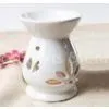 OEM / ODM Elegant White Ceramic Essential Oil Burner, Aromatherapy Oil Burner MS-CB076 thumbnail-1