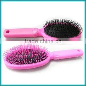 Wholesale Wooden Handle and Metal Teeth Hair Brush Comb For Home or Salon thumbnail-6