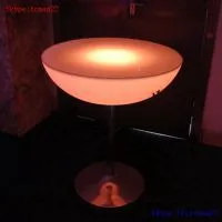 Rgb Led Round Table Furniture Sale of Coffee thumbnail-3