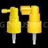 24/410 0.15ml Bottle Dispenser Pump , Yellow Pharmaceutical Tube Sprayer thumbnail-1