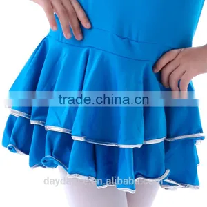 Child Kids Spandex Long Sleeve Latin Dance Dress Girls Fancy Dance Stage Costumes Performance Dress thumbnail-6