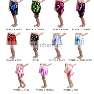 Lofbaz Women's Half Wrap Sarong With Fringe Swimsuit Beach thumbnail-2