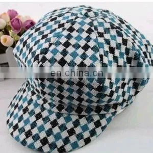New Style Checked Cap thumbnail-4