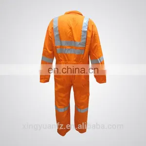Mens Aramid IIIA Flame Resistant Coverall With 3M Reflective Tape thumbnail-3