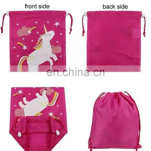 Party Favors Cartoon Candy Pouch Treat Goodie Birthday Polyester Drawstring Bag Nylon Drawstring Bag Waterproof Drawstring Bag thumbnail-5