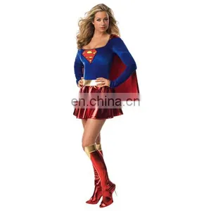 CG-COS1008 High Quality Super Girl Costume thumbnail-1