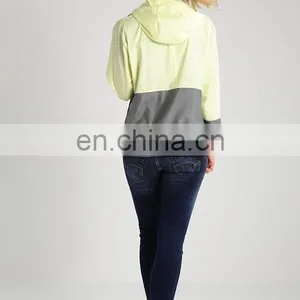 Blank Custom Made Women Cheap Windbreaker Jacket thumbnail-3