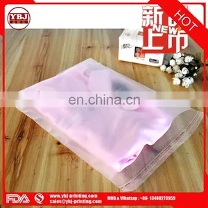 Custom Attractive Design Frosted and Milky White Self-adhesive Bag thumbnail-1