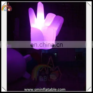 Colorful Inflatable LED Light Tripod Balloon, Inflatable Gesture Stand Stage Light Decoration thumbnail-4