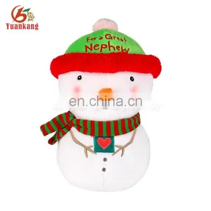 Personalized Frozen Snowman Plush Stuffed Toy New Christmas Holiday Gifts thumbnail-1