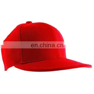 Custom Basic Colors Plain Snapback Baseball Cap Bulk thumbnail-1