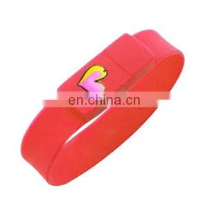 Fashion Custom Silicone Bracelet Usb Flash Drive thumbnail-5