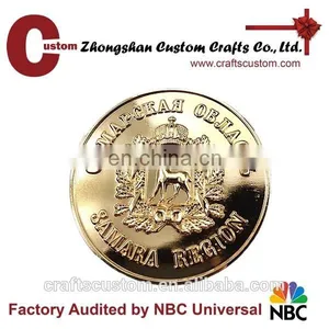 Custom Fake Gold Coins/gold Plated Coins for Sale thumbnail-2