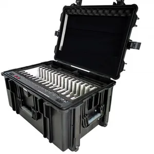 IPad Trolley for Schools,Tablet Charge & Sync Canbinet Cart for 16 IPads thumbnail-1
