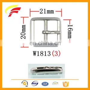 Zinc Alloy Metal Tri-glide Adjustable Strap Pin Buckle for Bag thumbnail-2