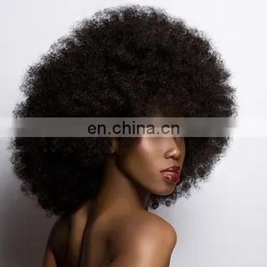 2017 New Fashion Lace Front Wigs Straight Full Lace Bob Wig Short Curly Wig for Black Women thumbnail-1