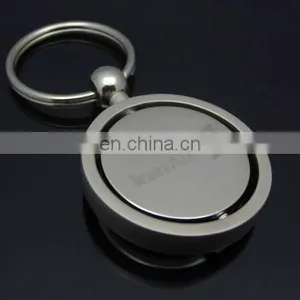 New Tourist Gifts Rotatable Airplane Shape Metal Keychain With Logo thumbnail-4