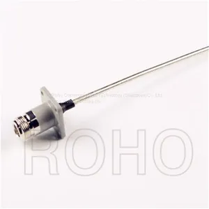 Flange Powder Injection RF Coaxial Straight N Female With Semi Steel 141 Cable Assembly thumbnail-1