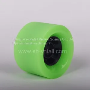 pu Wheels for Skate Board 83*56 Green pu Wheels for Skate Board thumbnail-1