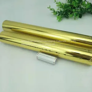 Hot Sale Universal Gold and Silver Color Bronzing Paper Color Laser Electrified Aluminum AET Superplastic Bronzing Film Can be Customized thumbnail-1