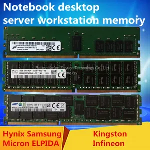 4GB 8GB 16GB 32GB 64GB PC4-2133P/2400T/2666V-E Samsung Hynix Server Memory thumbnail-1