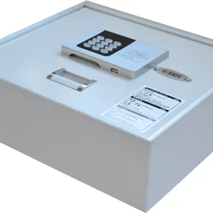 Hotel Mini Safe Box Money Safe With Digital Lock Wall thumbnail-1