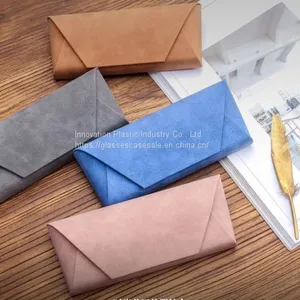 Simple, Vintage Portable Eyeglasses Case; Elegant Eyewear Case for Reading Glasses and Sunglasses thumbnail-3