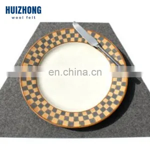 Wholesale Custom Logo Printed Felt Coaster/CupMat /CupPad thumbnail-6
