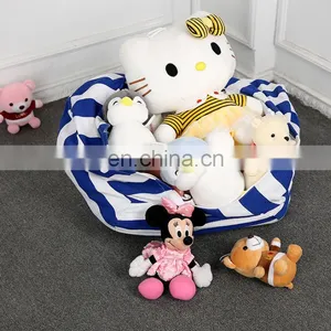 High-capacity Canvas Storage Bags Portable Toy Storage Organizer Accessory for Toy Tent of Kids Room thumbnail-3