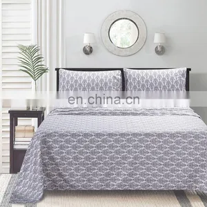Wrinkle-resistant Full Egyptian Bed Sheet Kids Bedding Sheet Fitted Sheets Cotton thumbnail-2