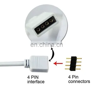 2Meters 4 Pin Rgb Led Strips Light Extension Connector Cable thumbnail-4