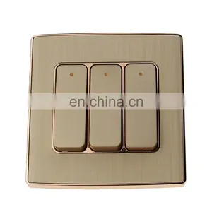 Electical 3-Way LED Light Switches Mechanical Touch Feeling Switches Smart APP Remote Control Switches thumbnail-1