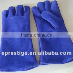 CE Certified 14" Leather Welding Gloves thumbnail-1