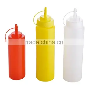 8OZ Food Grade Plastic Squeeze Sauce Bottle thumbnail-4