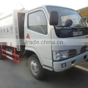 DFAC 5cbm Small Refuse Compactor Garbage Truck thumbnail-2