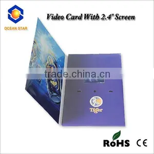 Lcd Screen Video Card Fashion and High Quality Video Greeting Card Handmade Decorationlcd Video Card thumbnail-1
