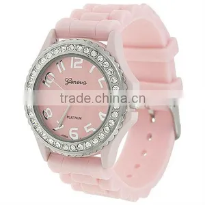 New Women Crystal Stretch Watch Bracelet Rhinestone thumbnail-1