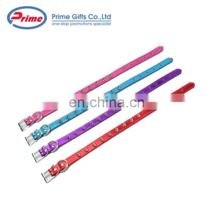 Cheap Price Colorful Pu Leather Spiked Dog Collar thumbnail-4