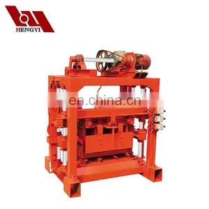 QT4-40 Russian Brick Making Machine,used Interlocking Brick Machine for Sale,concrete Block Making Machine in Tanzania thumbnail-1