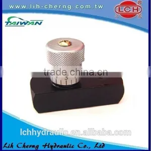 Adjustable Hydraulic One Way Throttle Valve thumbnail-3