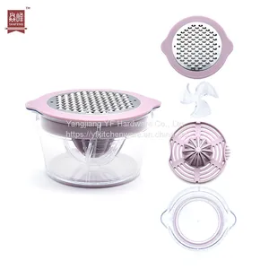Kitchen Accessories Home and Kitchen Gadgets Fruit & Vegetable Tools 4 in 1multi Juicer Press Manual Orange Squeezer With Measuring Cup thumbnail-3