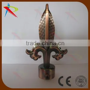 Sword Shape 28mm Curtain Pole Finial thumbnail-4