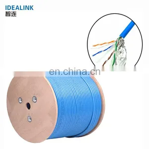 Free Sample Cheap 305m Ftp Utp Cat6 Ethernet Cable Coiled , 4 Pairs Indoor Network Ftp Cable thumbnail-1